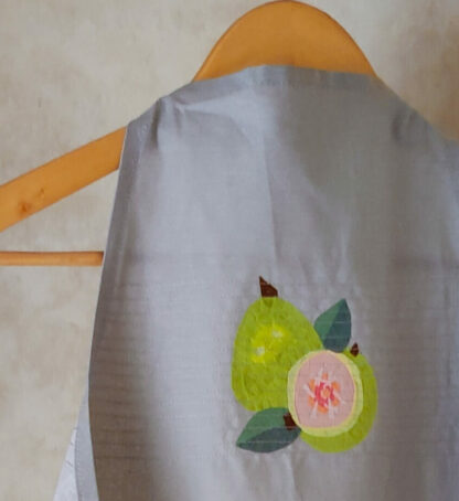 Grey Gauva Collage Apron - Image 3